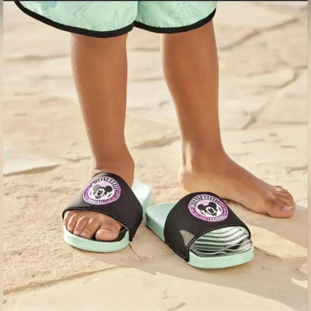 Mickey Mouse Slides for Kids- 'DISNEY STORE ' - Size‎ 11/12